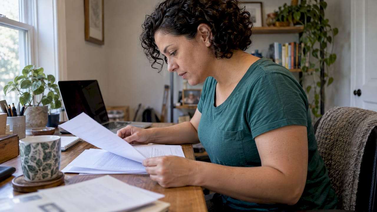 Resident checking a health plan's coverage start date